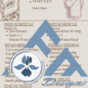 Sourdough Starter Cheat Sheet